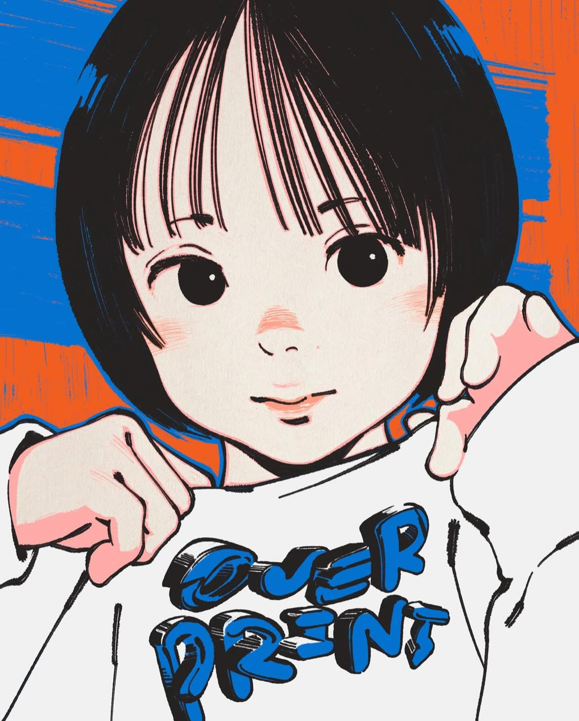 Over Print Pop Art Tee Ver:21 *Anaglyph Limited