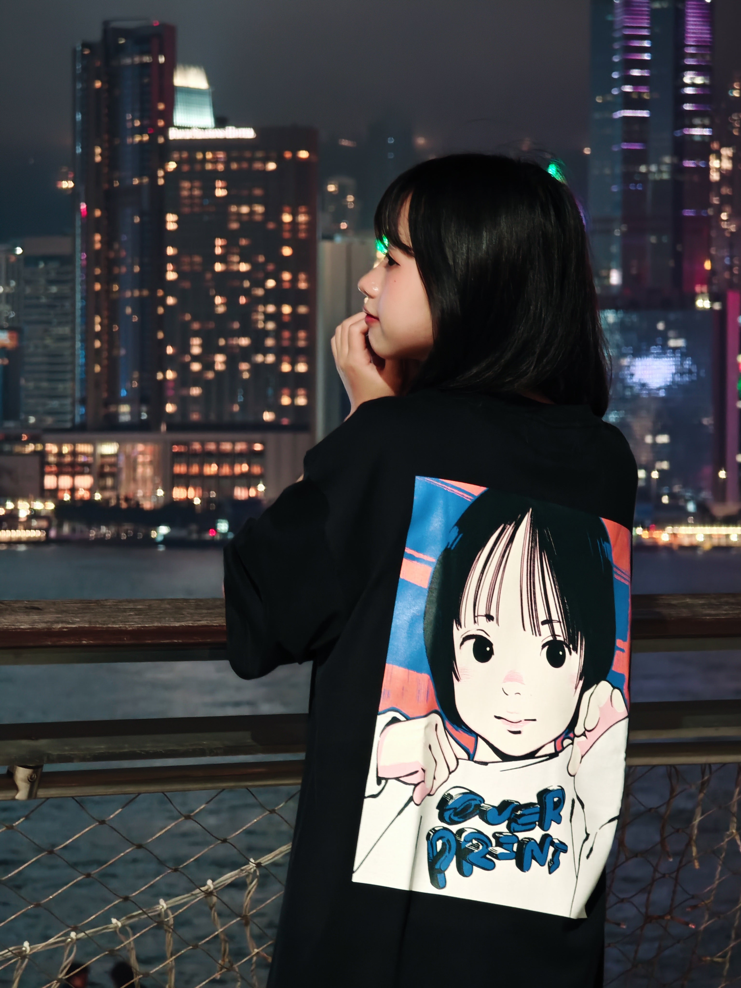 Over Print Pop Art Tee Ver:21 *Anaglyph Limited