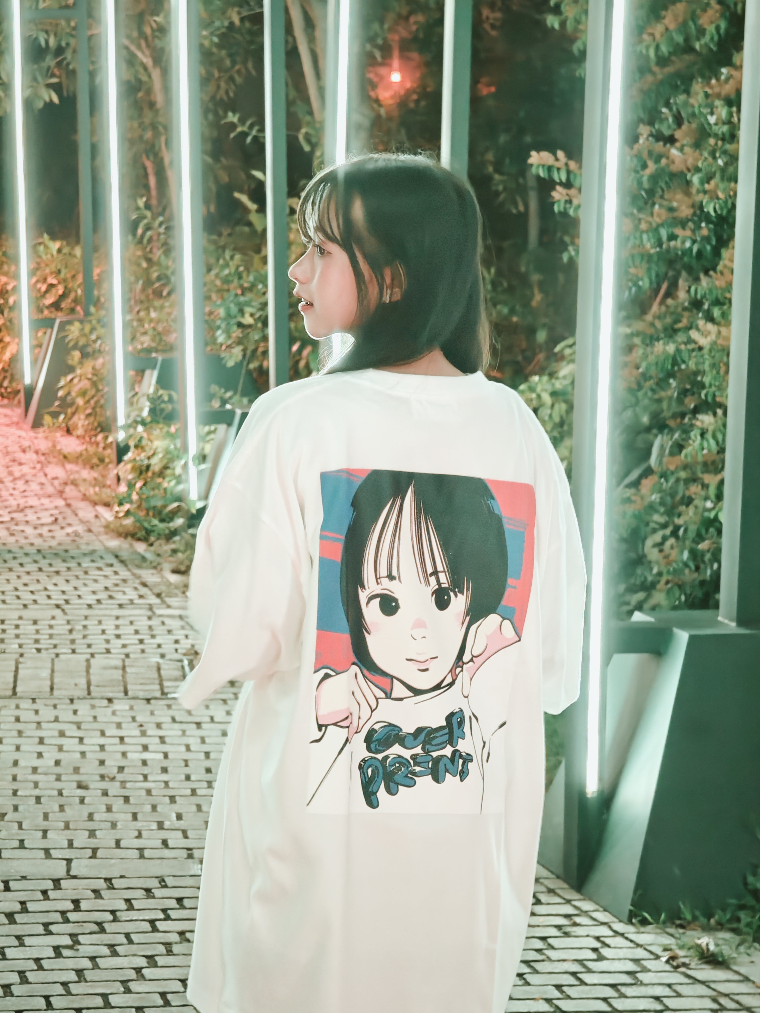 Over Print Pop Art Tee Ver:21 *Anaglyph Limited