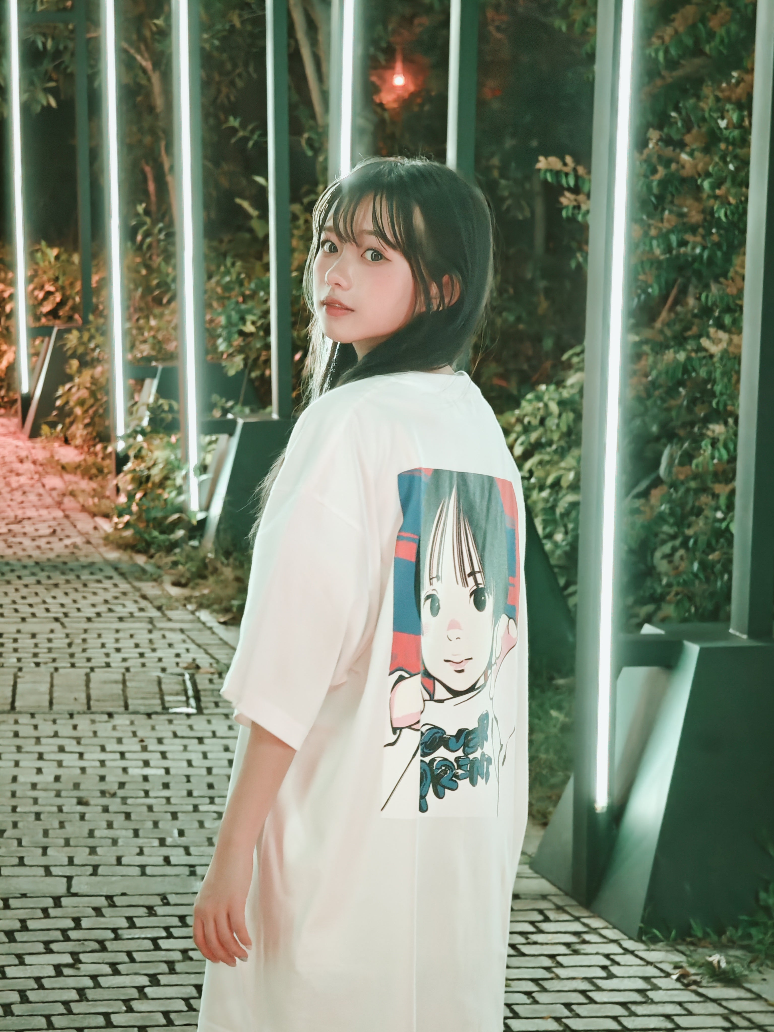 Over Print Pop Art Tee Ver:21 *Anaglyph Limited
