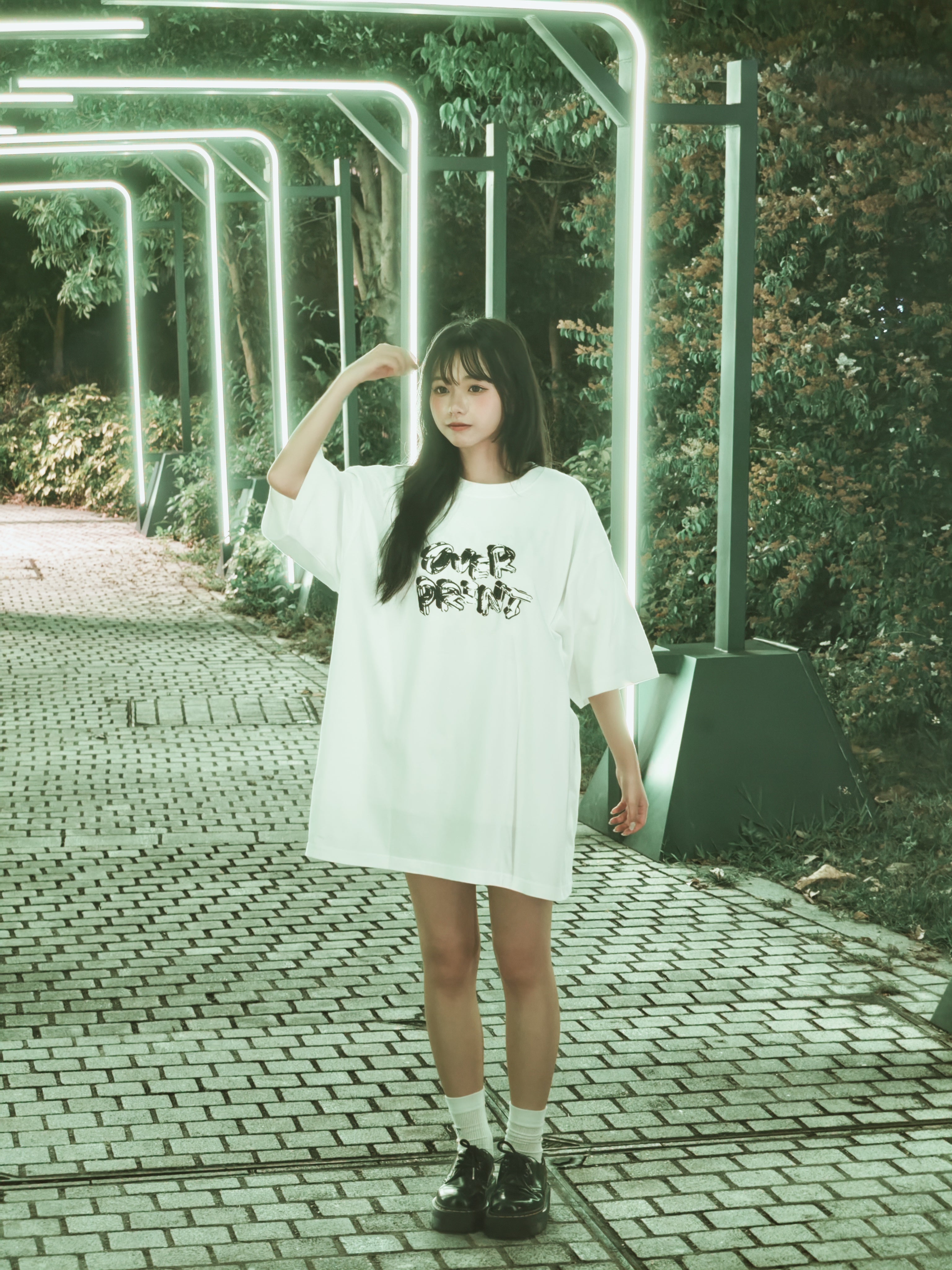 Over Print Pop Art Tee Ver:21 *Anaglyph Limited