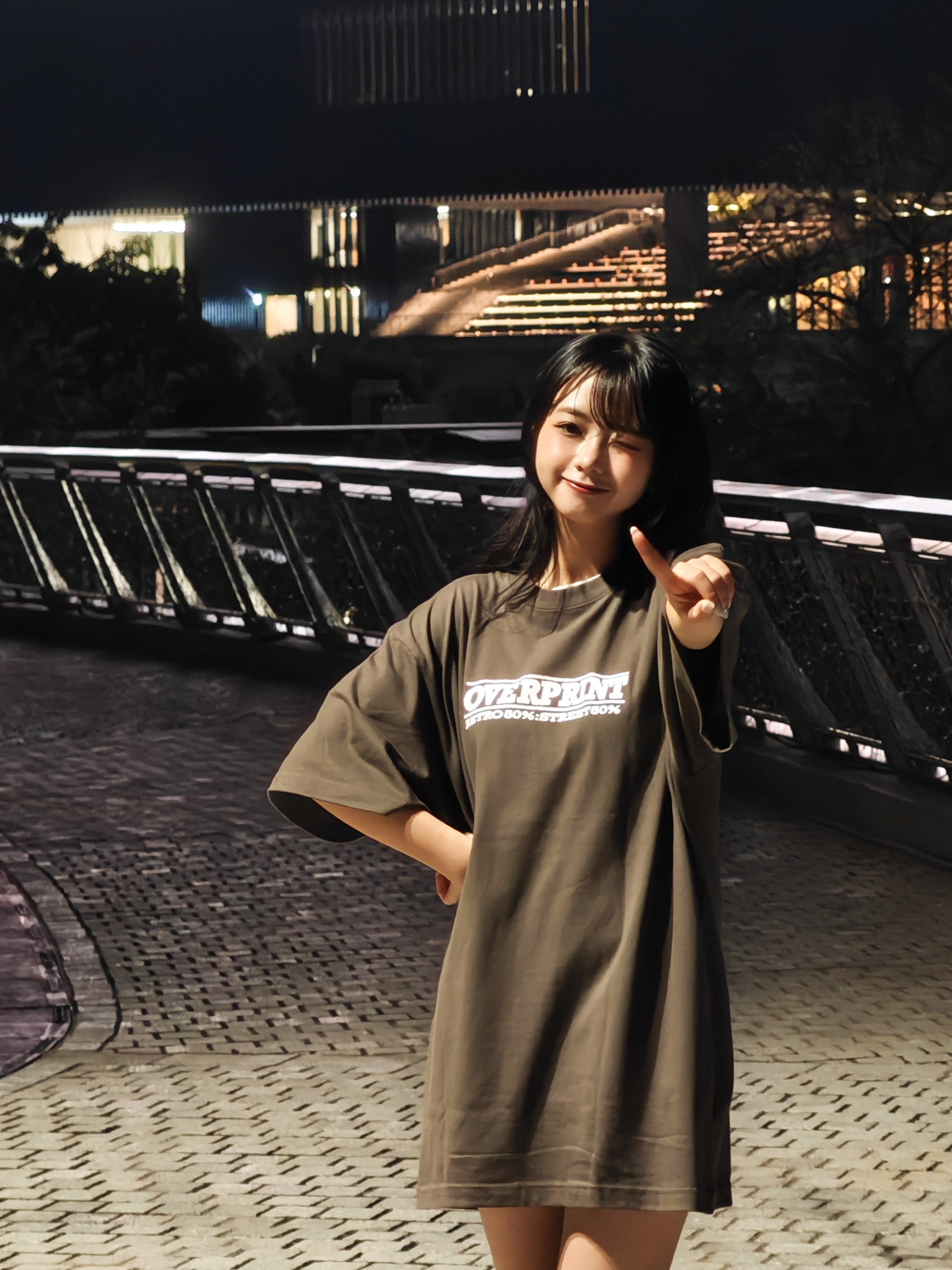 Over Print Naenano Tee A *Tokyo Pop Up Limited