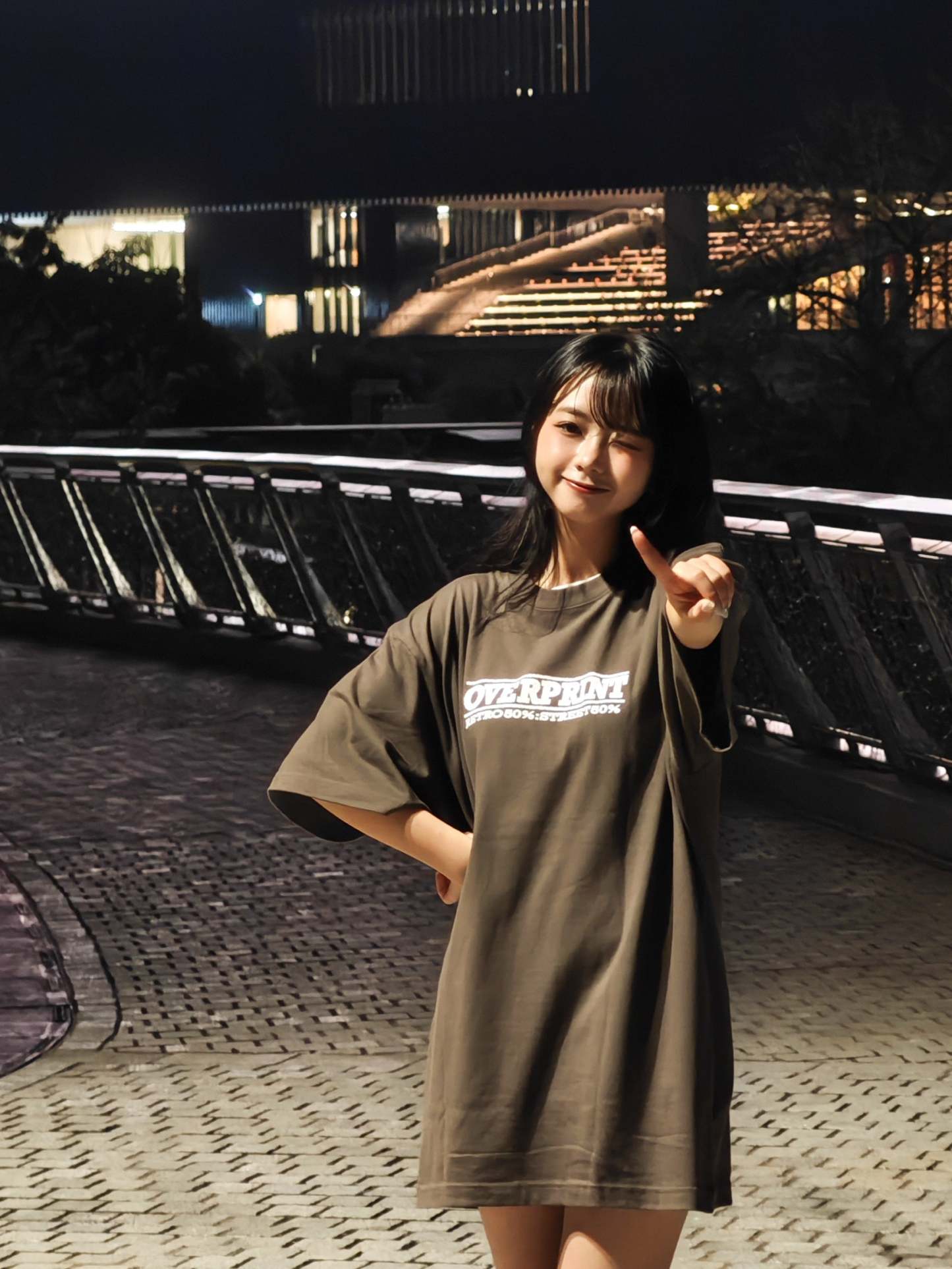 Over Print Naenano Tee A *Tokyo Pop Up Limited