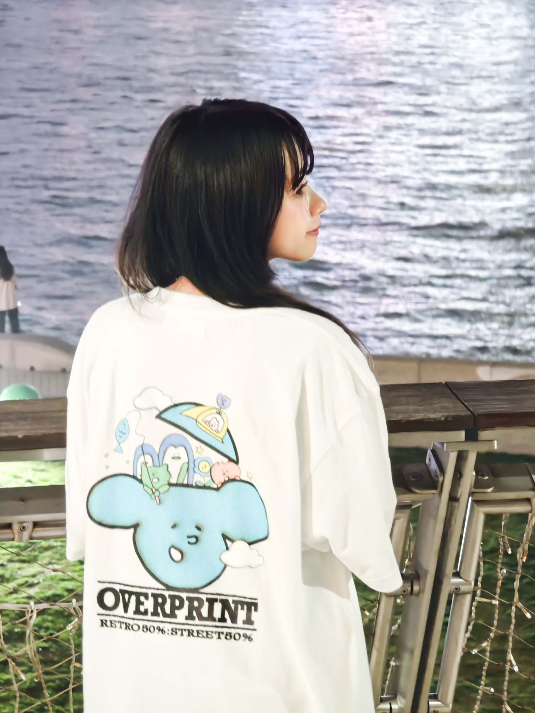 Over Print Naenano Tee A *Tokyo Pop Up Limited
