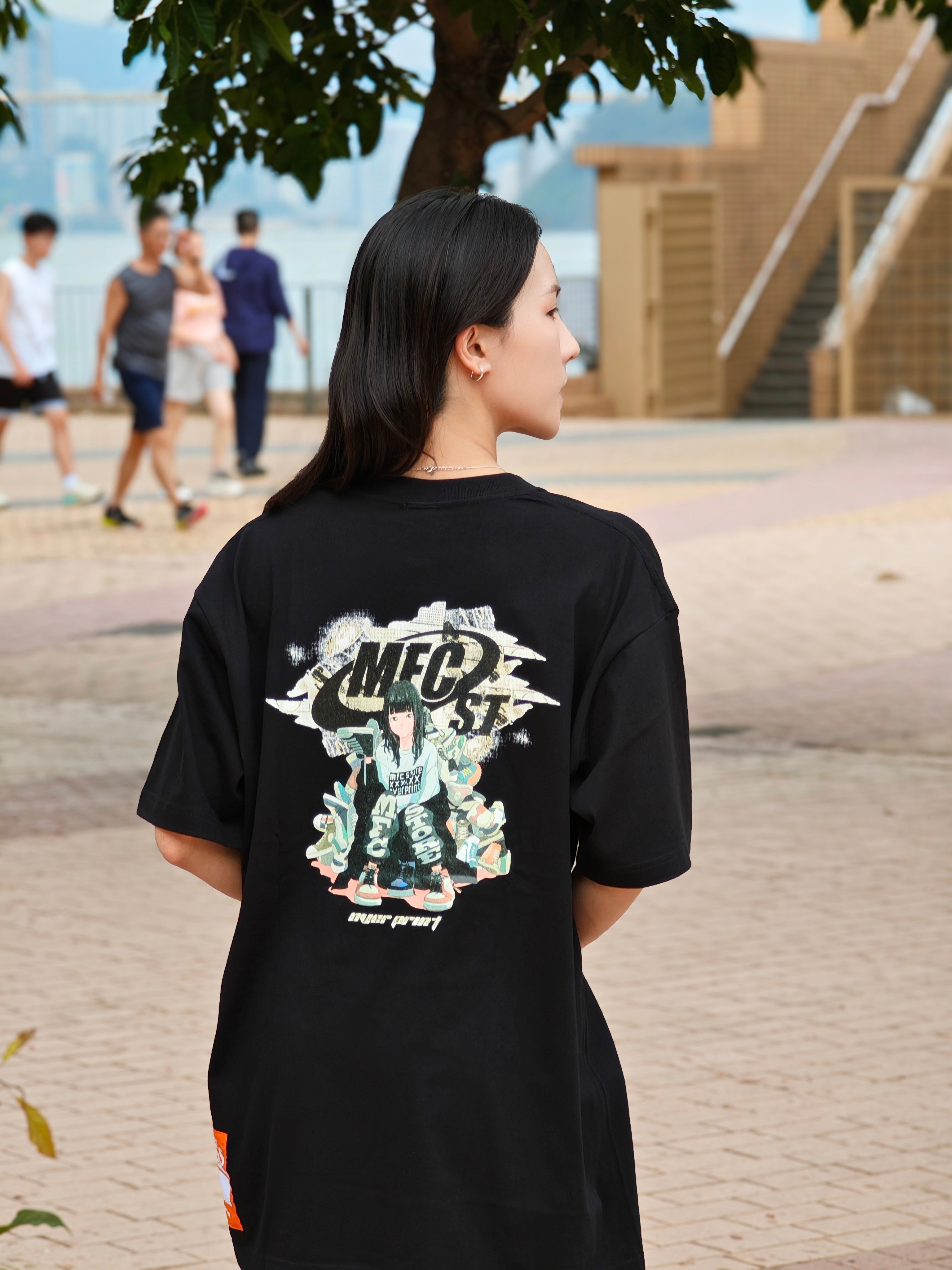 Over Print x MFC Store SNEAKERS Tee