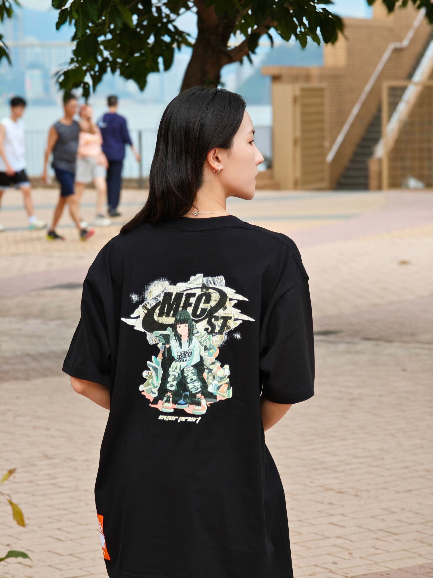 Over Print x MFC Store SNEAKERS Tee