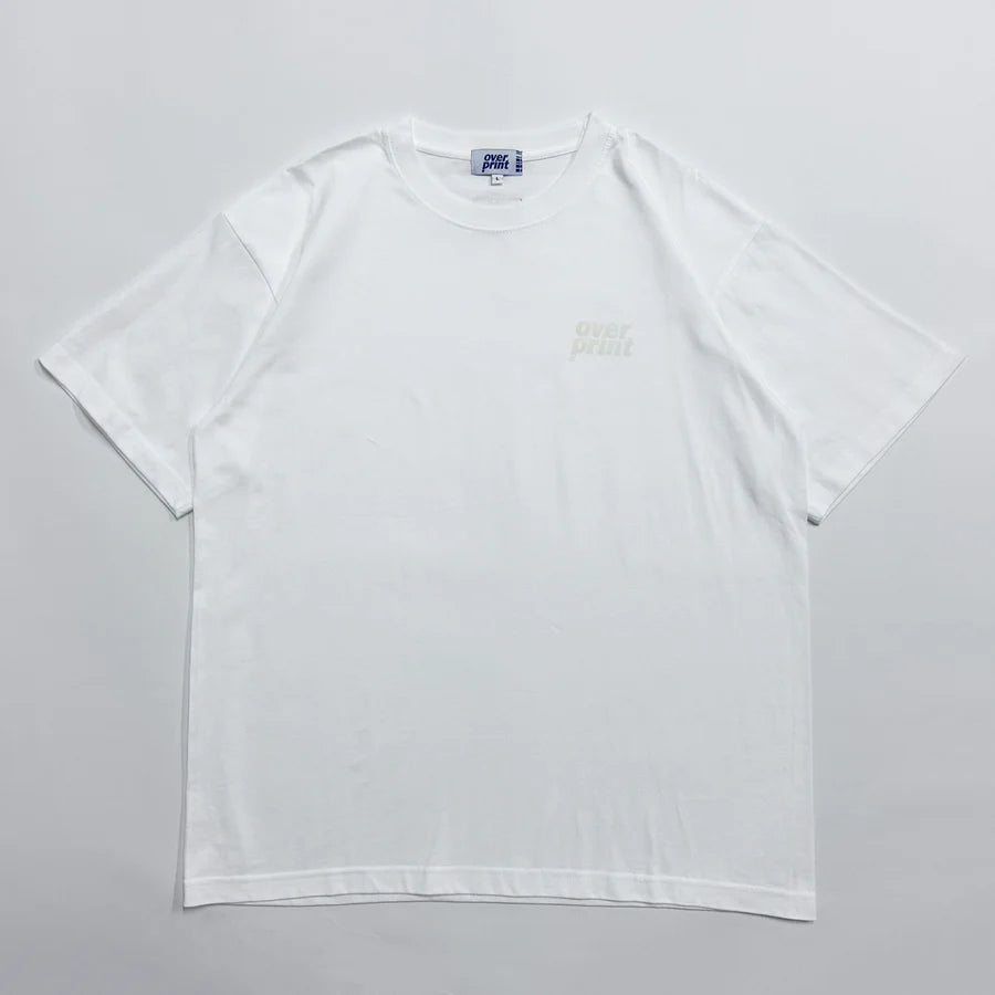 Over print OVER Tee (反光Logo)