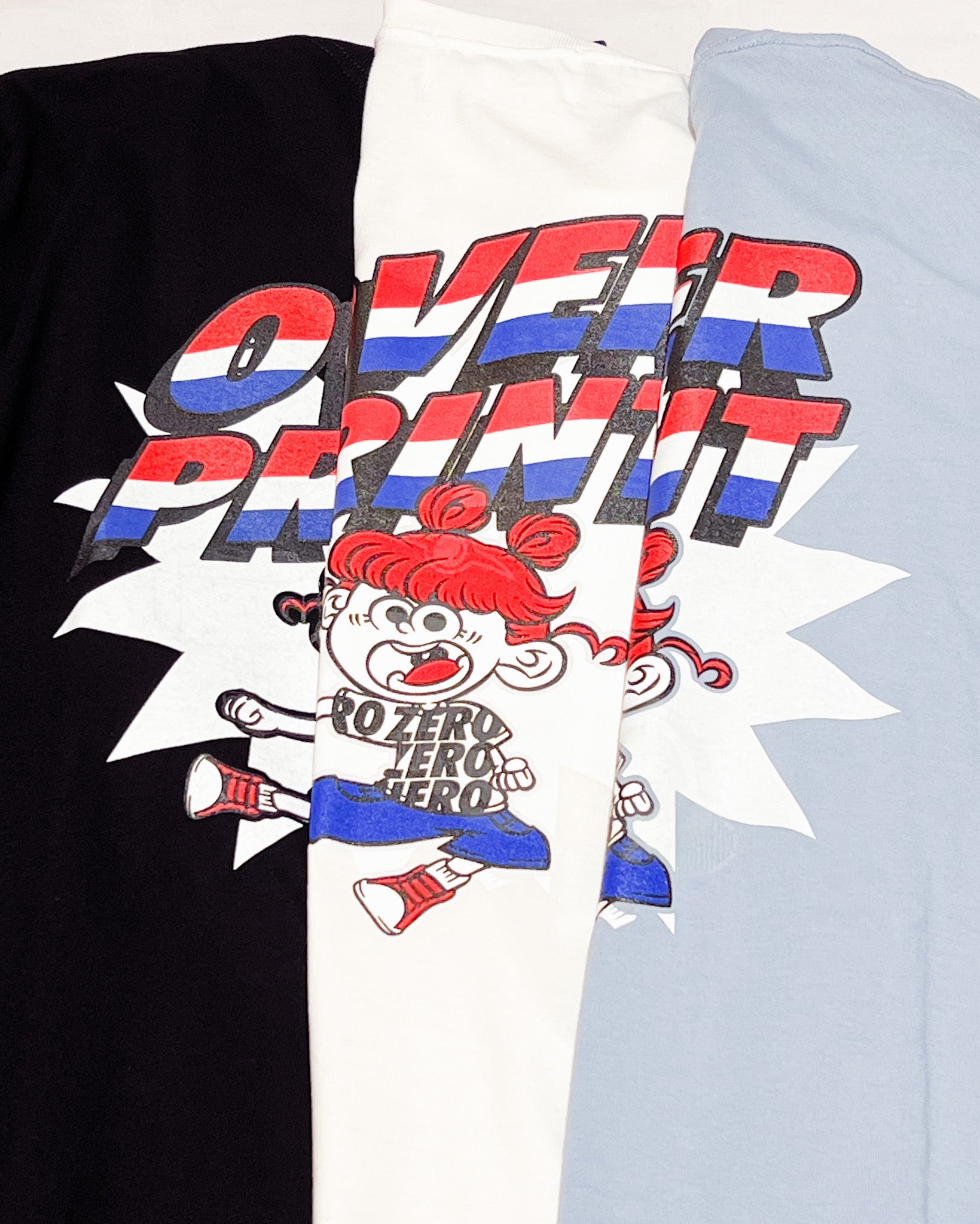 Over print Captain Tee *Glow in the dark {TAIWAN POPUP Limited}