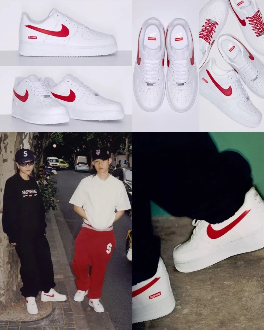 【送料無料】【代金引換】Supreme × Nike Air Force 1 Low “Chinese Red”【正規品】