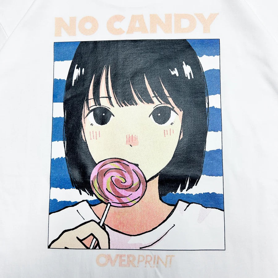 Over Print No Candy Tee