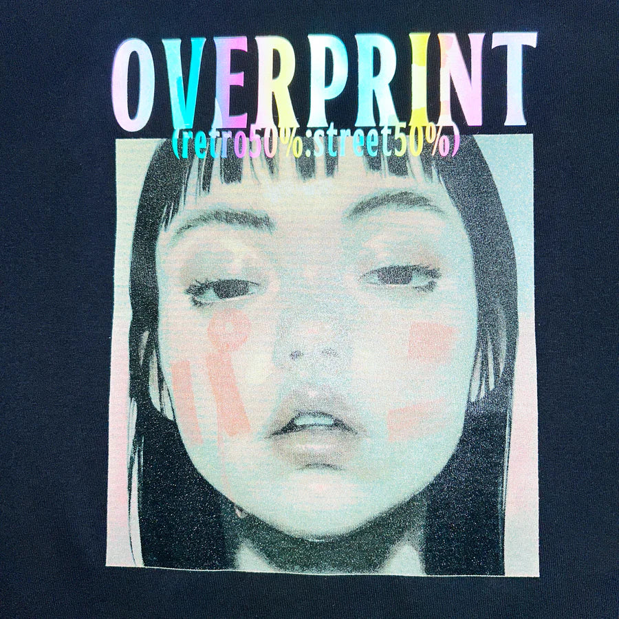 Over print パン Tee
