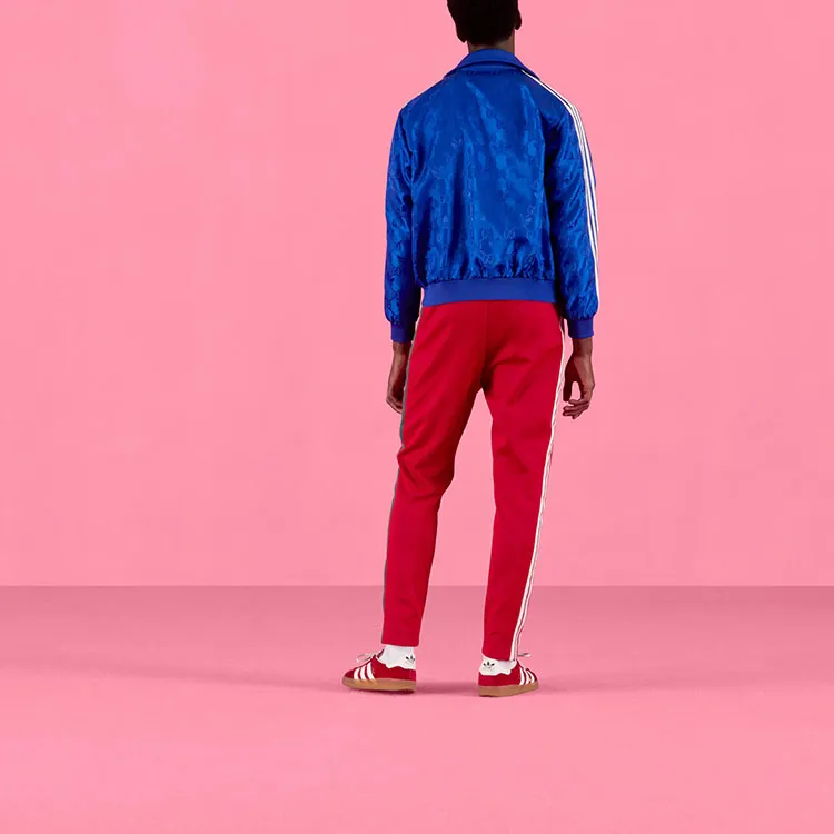 GUCCI x Adidas コットンピケ ポロシャツ