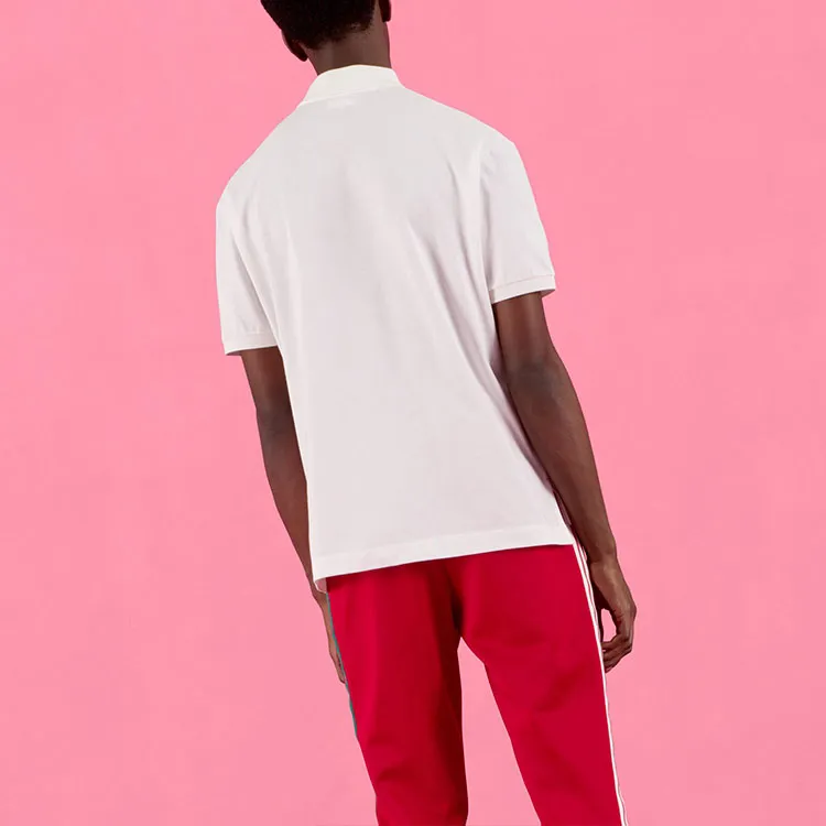 GUCCI x Adidas コットンピケ ポロシャツ