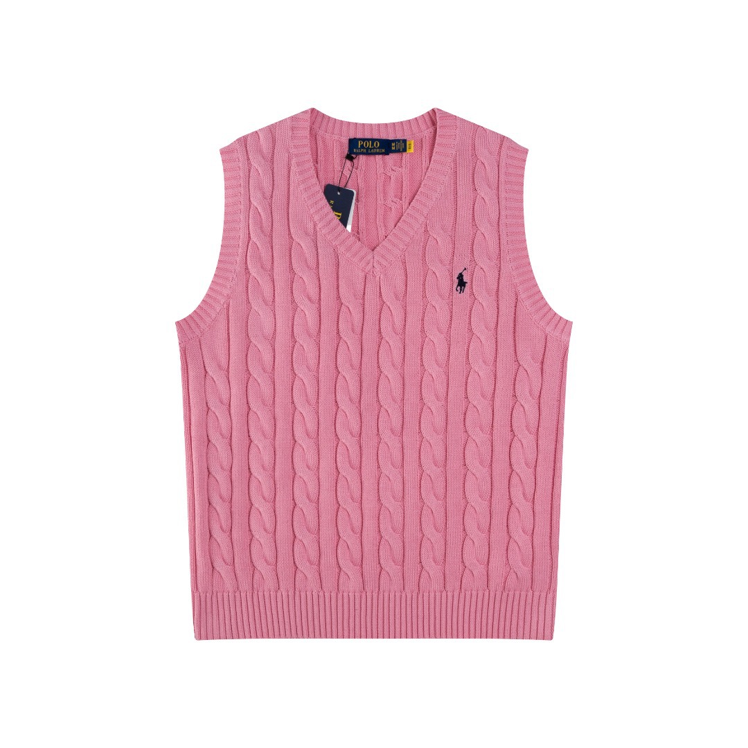 ラルフローレン ケーブルニットベスト（ユニセックス）
