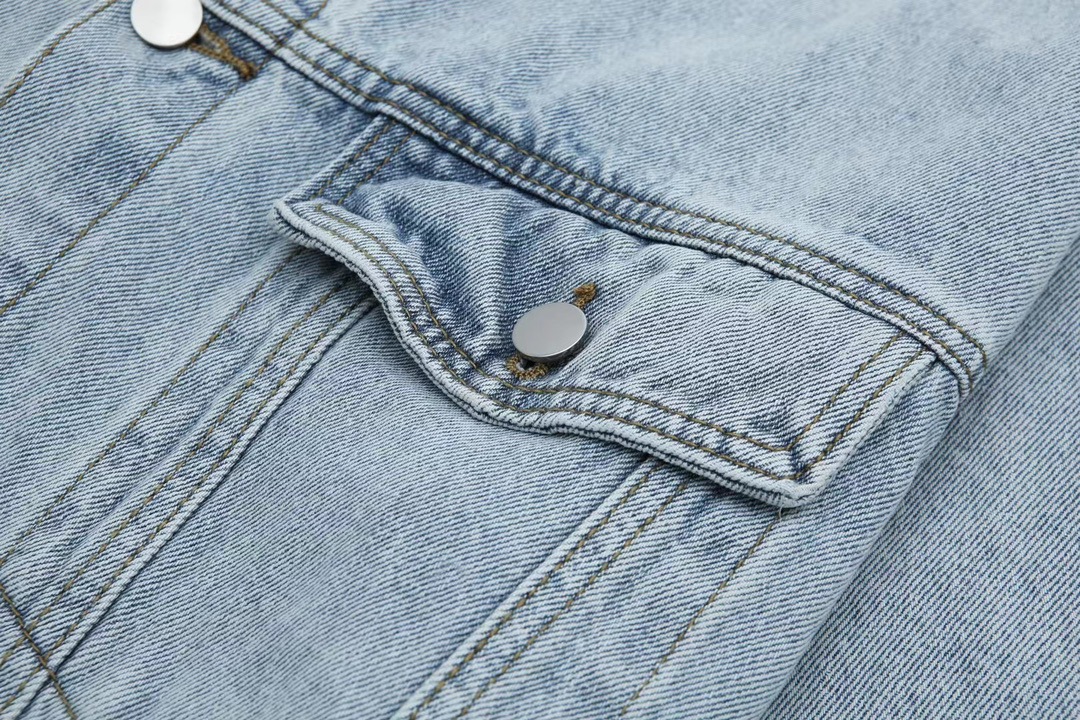 ストーンアイランド公式旗艦店：ヘビーデューティーデニムワークジャケット（ユニセックス）