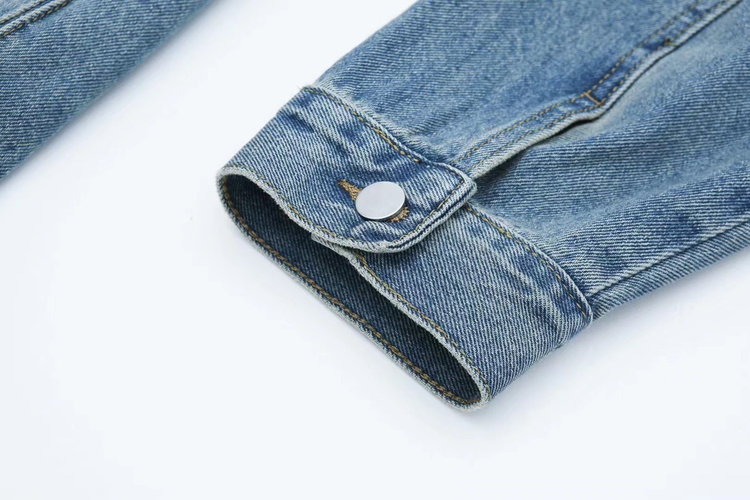 ストーンアイランド公式旗艦店：ヘビーデューティーデニムワークジャケット（ユニセックス）