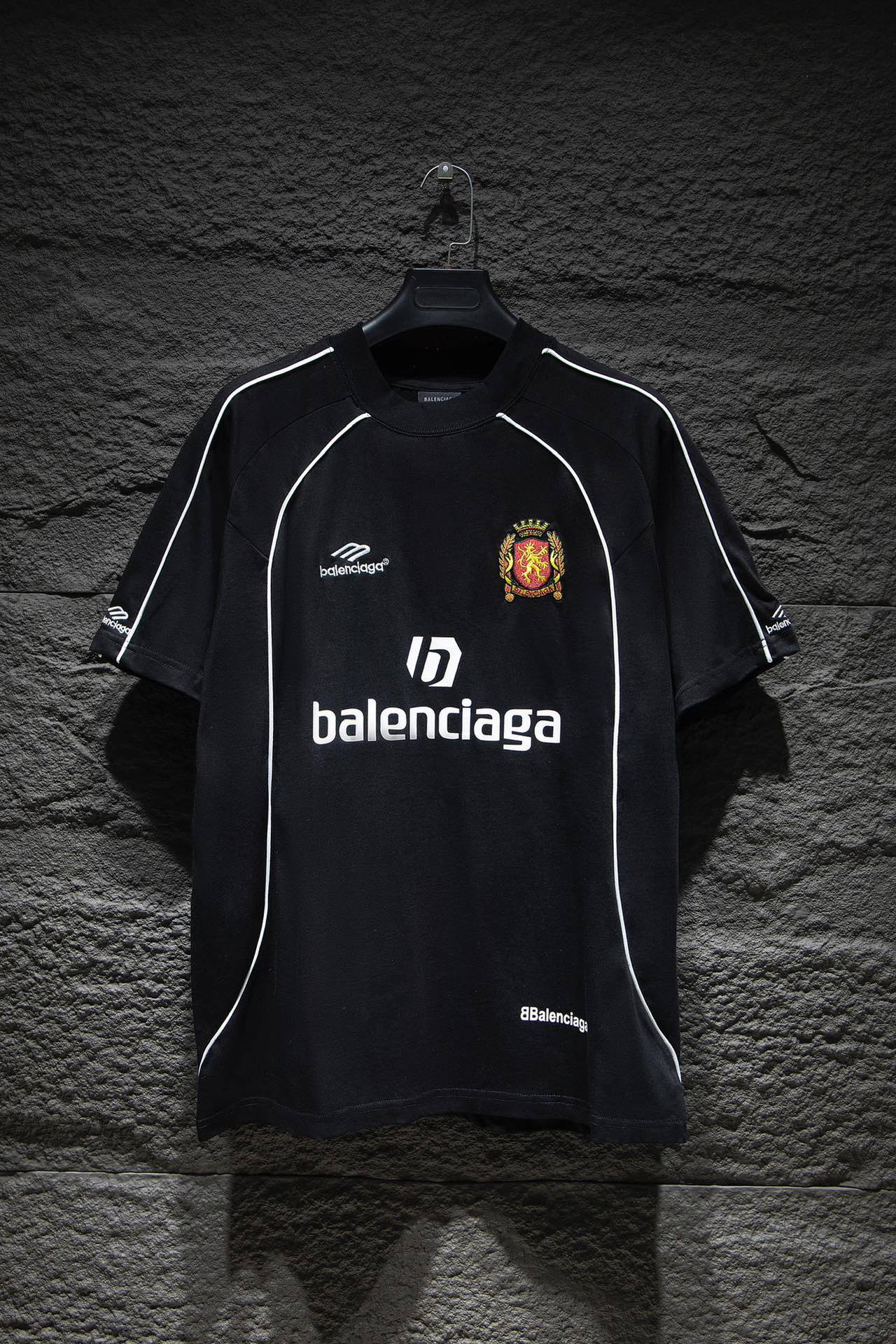 Balenciaga Logo cotton jersey T-shirt