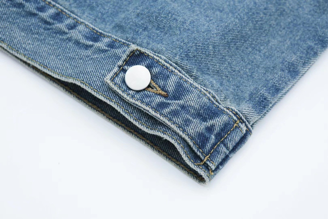 ストーンアイランド公式旗艦店：ヘビーデューティーデニムワークジャケット（ユニセックス）