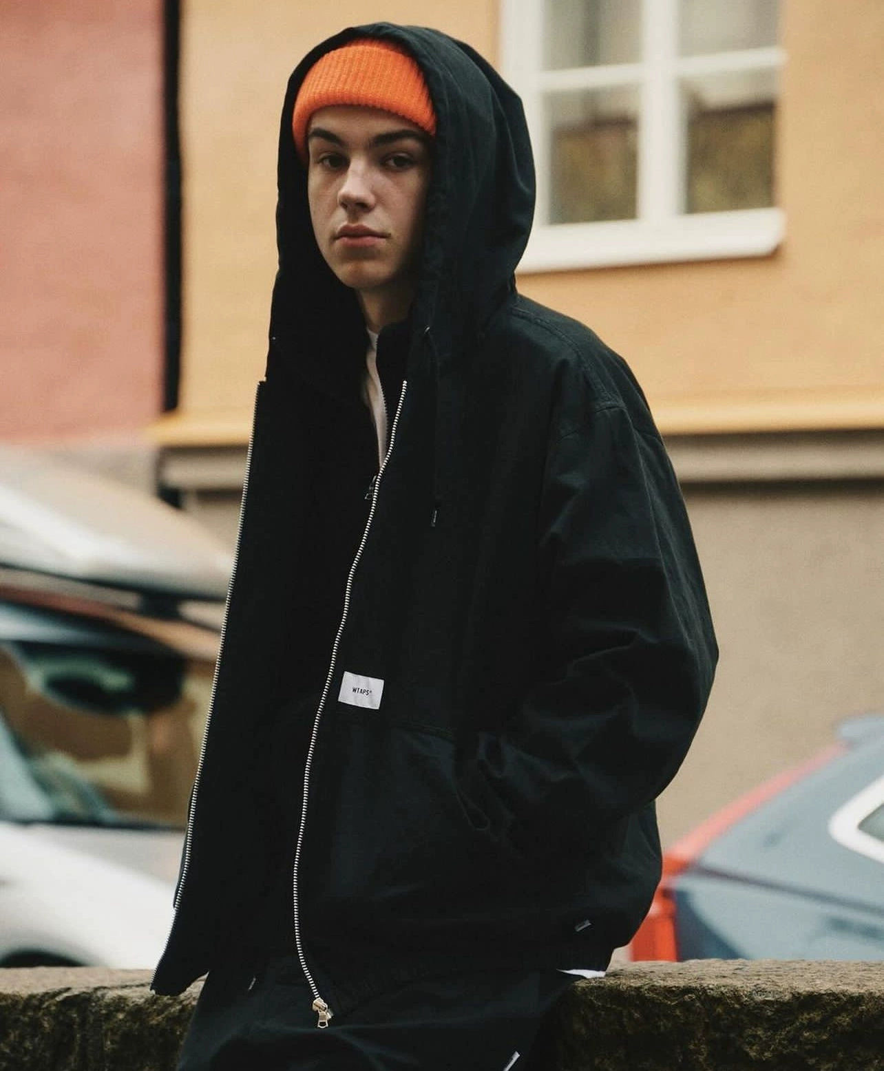 WTAPS JACKET COTTON TWILL tooling cardigan embroidered hooded jacket 24AW