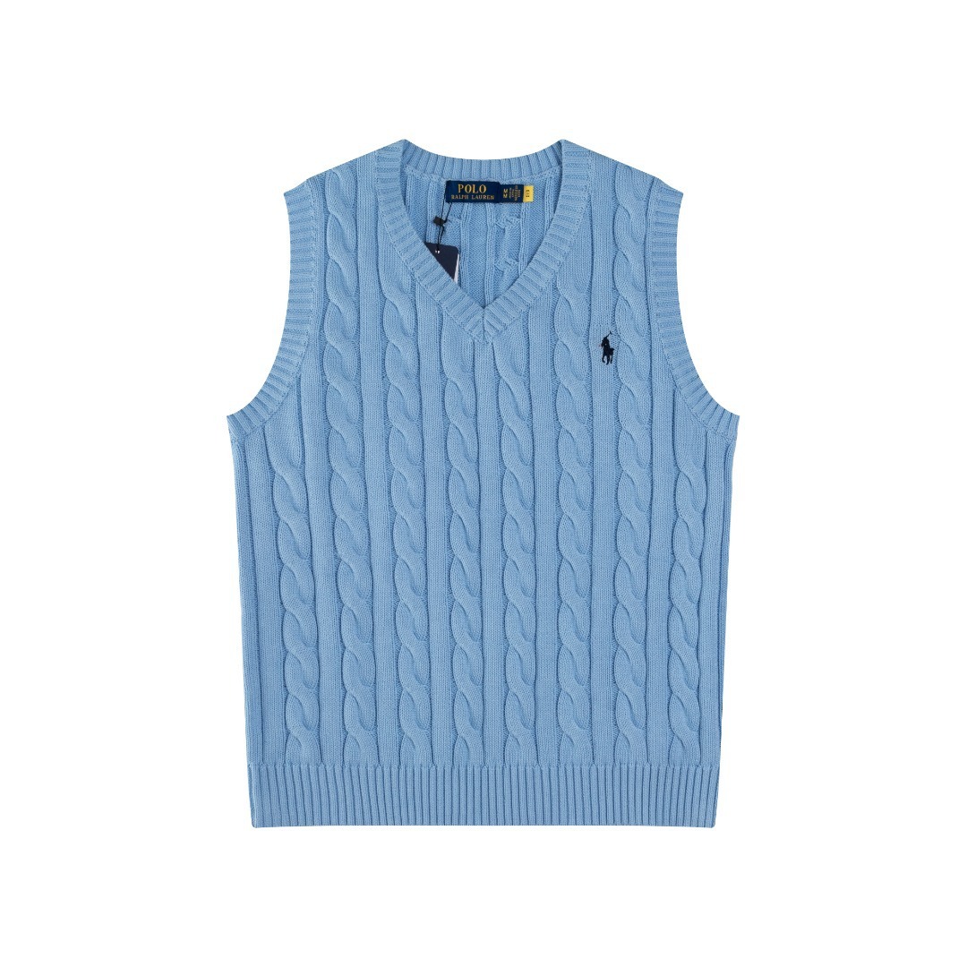 ラルフローレン ケーブルニットベスト（ユニセックス）