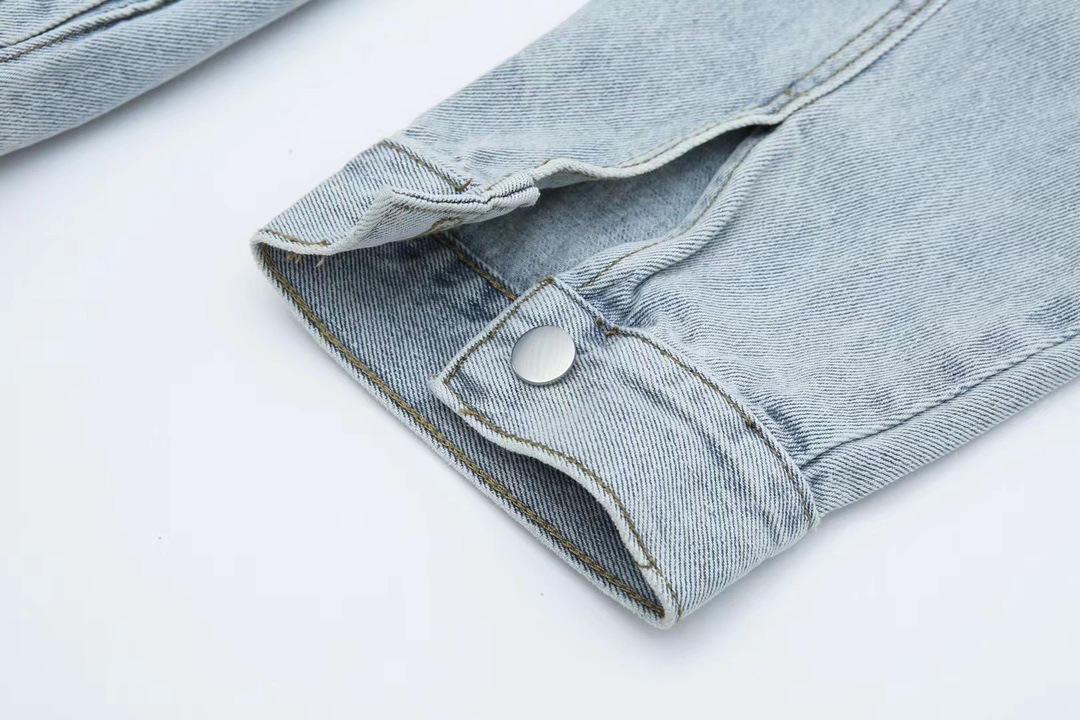 ストーンアイランド公式旗艦店：ヘビーデューティーデニムワークジャケット（ユニセックス）