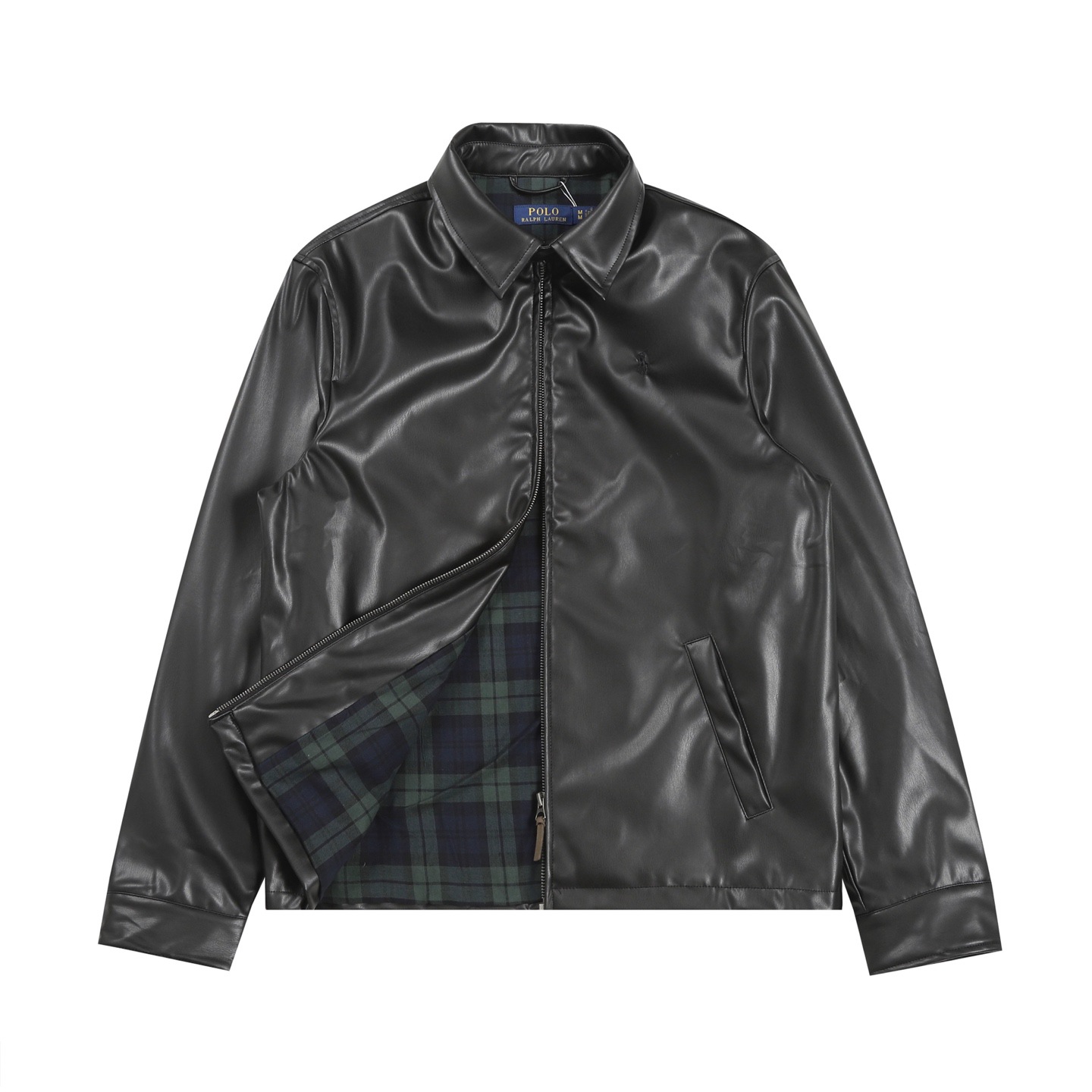 ラルフローレン 長袖レザージャケット（ユニセックス）