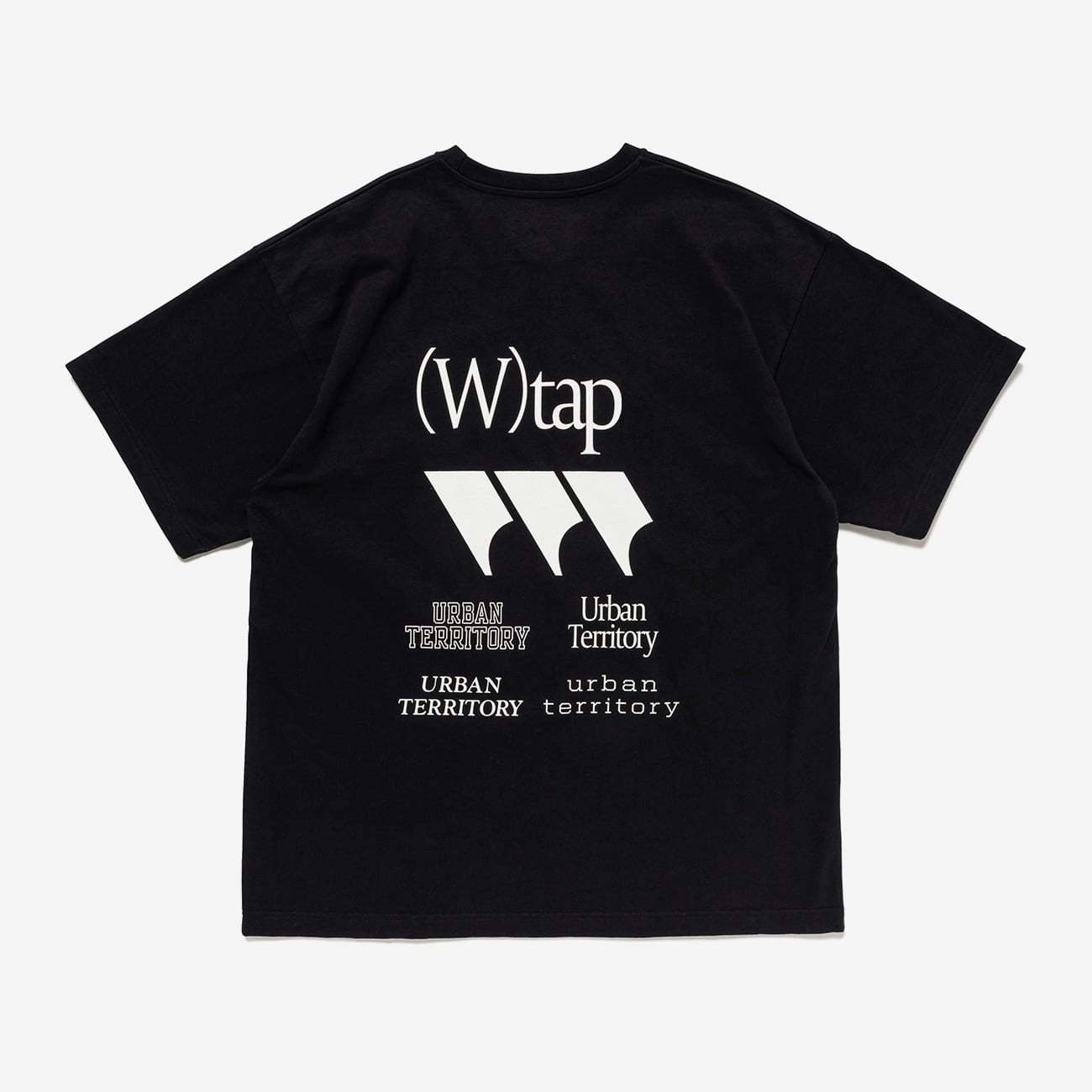 WTAPS OBJ 24SS COTTON Japanese loose casual round neck front and back printed short-sleeved T-shirt