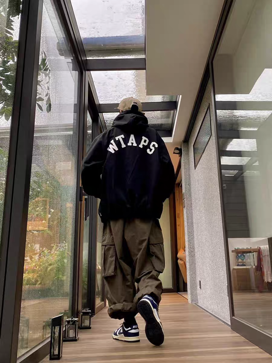 WTAPS JACKET COTTON TWILL tooling cardigan embroidered hooded jacket 24AW