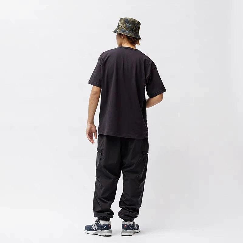 WTAPS OBJ 05/SS/COTTON. BOB logo chest print short-sleeved T-shirt 24SS