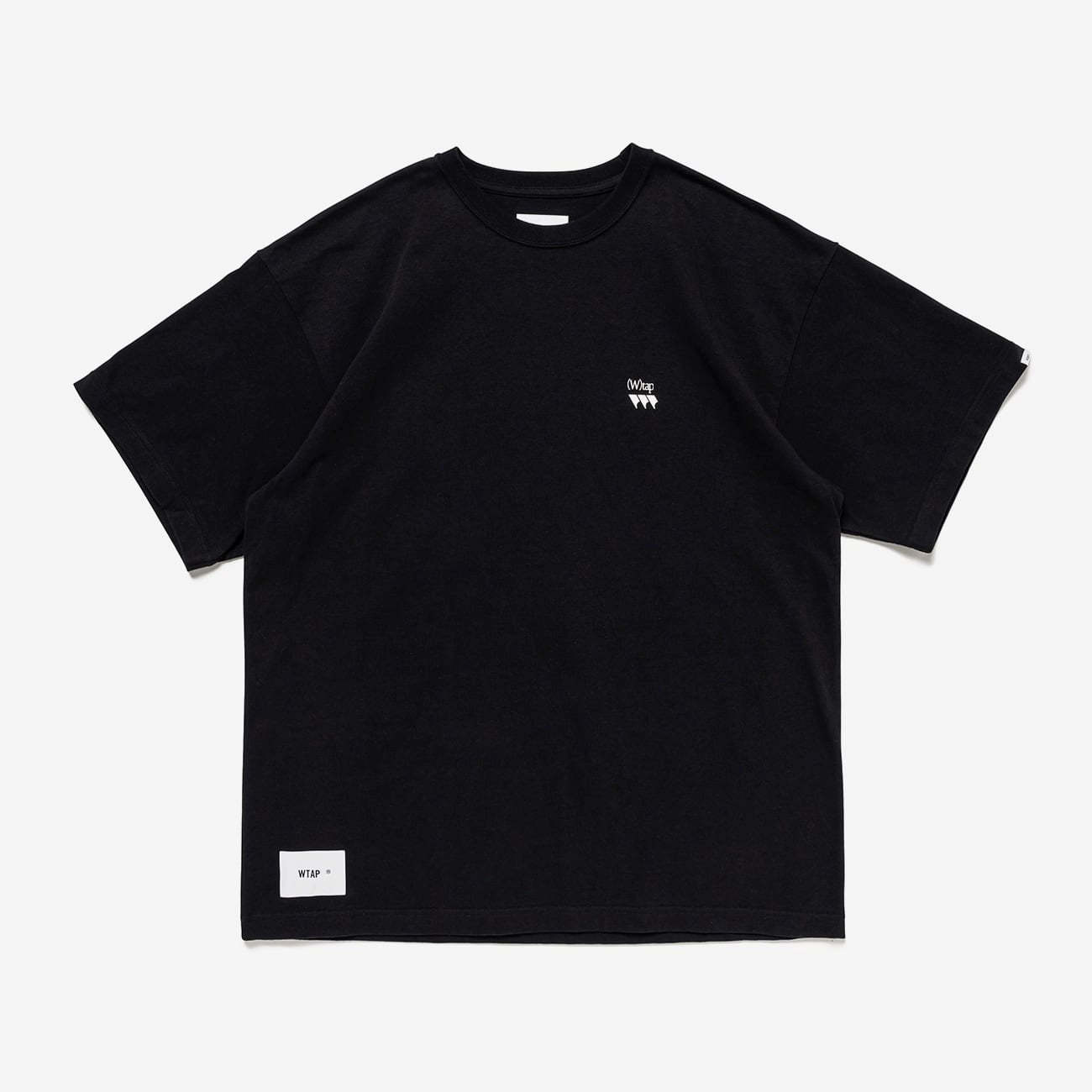 WTAPS OBJ 24SS COTTON Japanese loose casual round neck front and back printed short-sleeved T-shirt