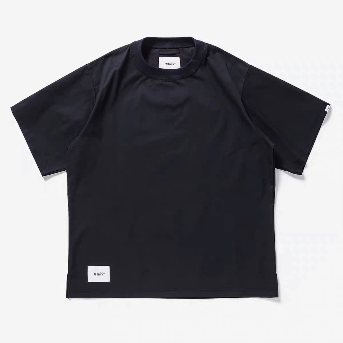 WTAPS SMOCK SS COPO RIPSTOP Blended Slogan Short Sleeve Crew Neck TEE 22SS