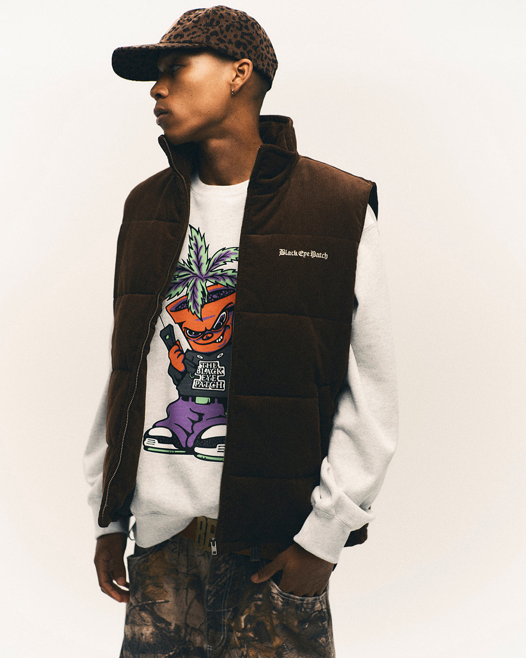 POTHEAD DEALER CREW SWEAT ASH