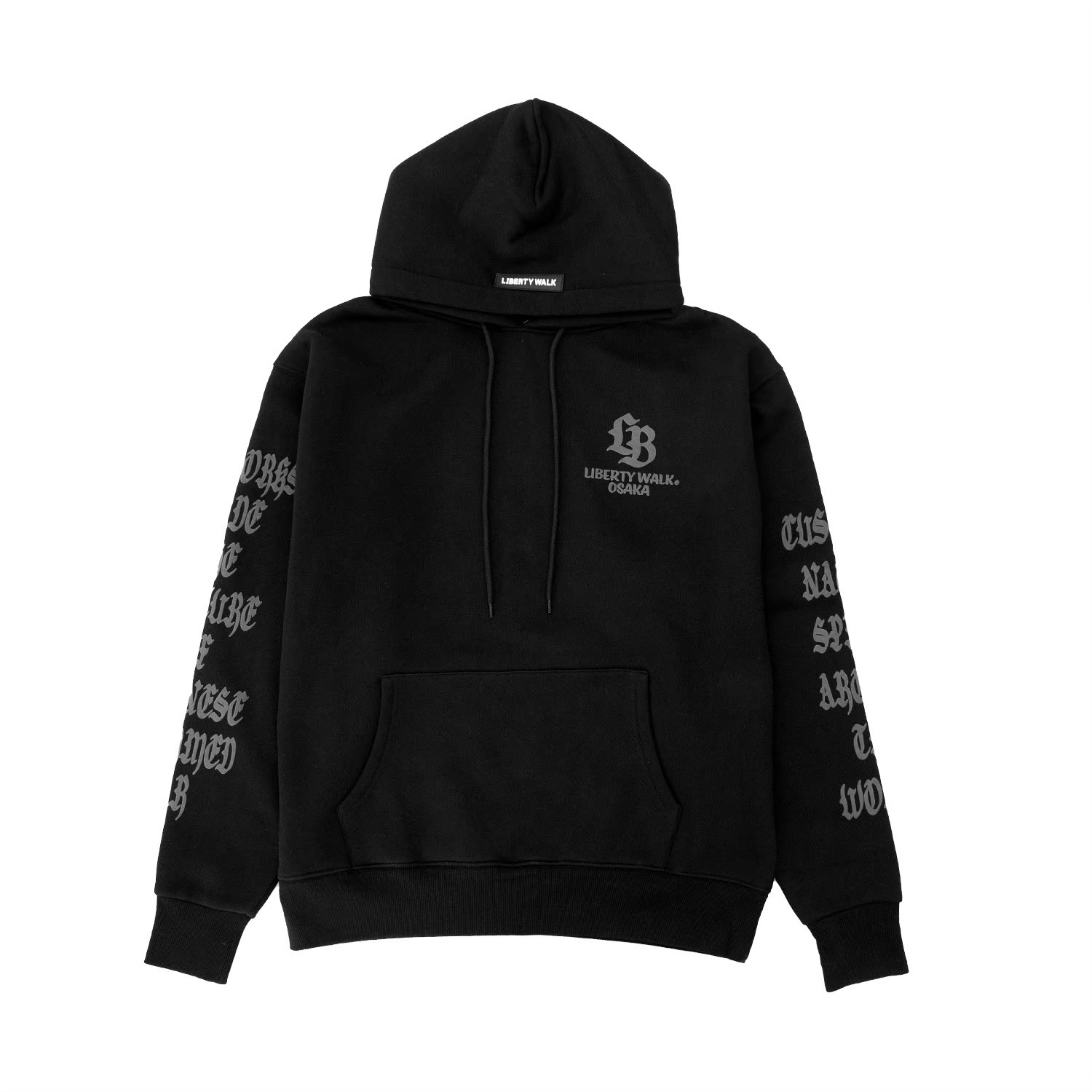 LB Arch Logo 34 Hoodie Black