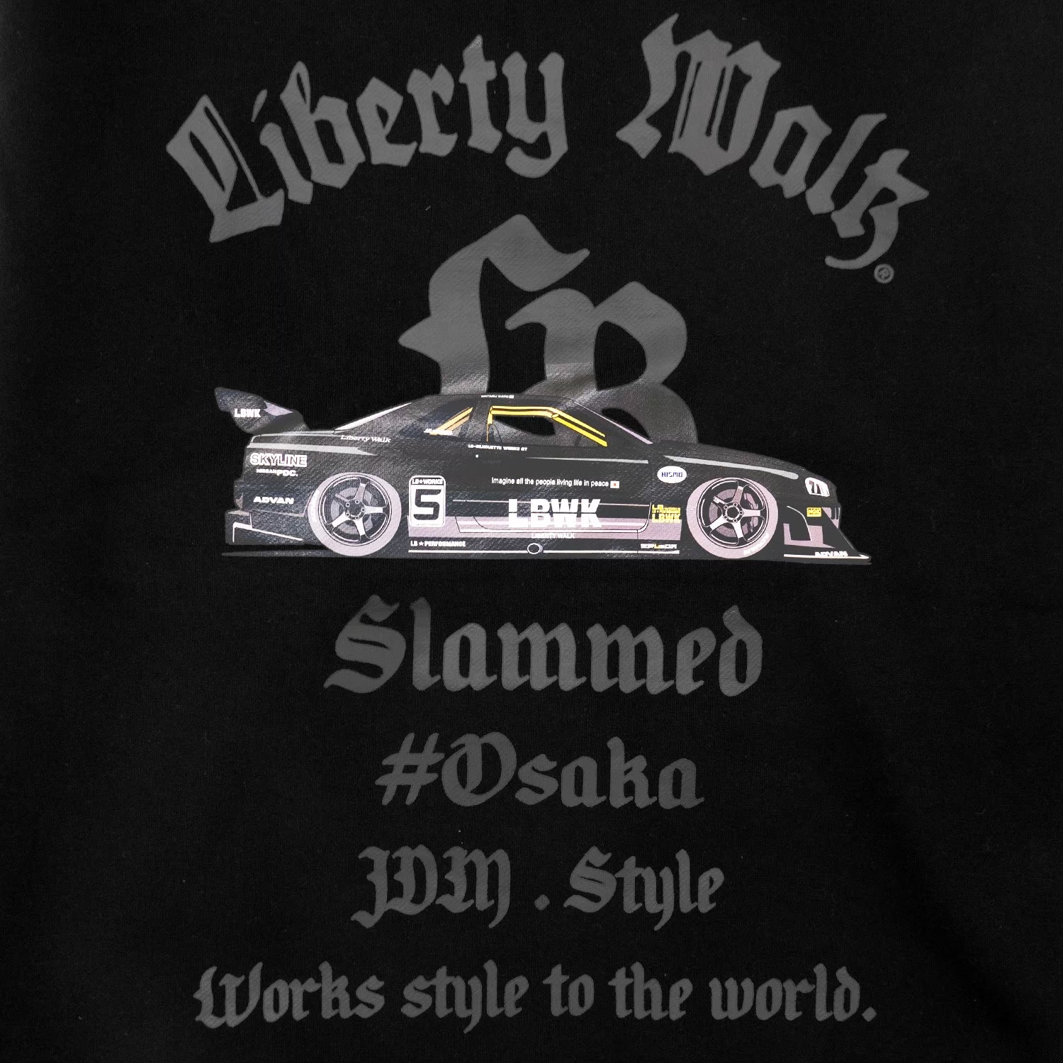 LB Arch Logo 34 Hoodie Black