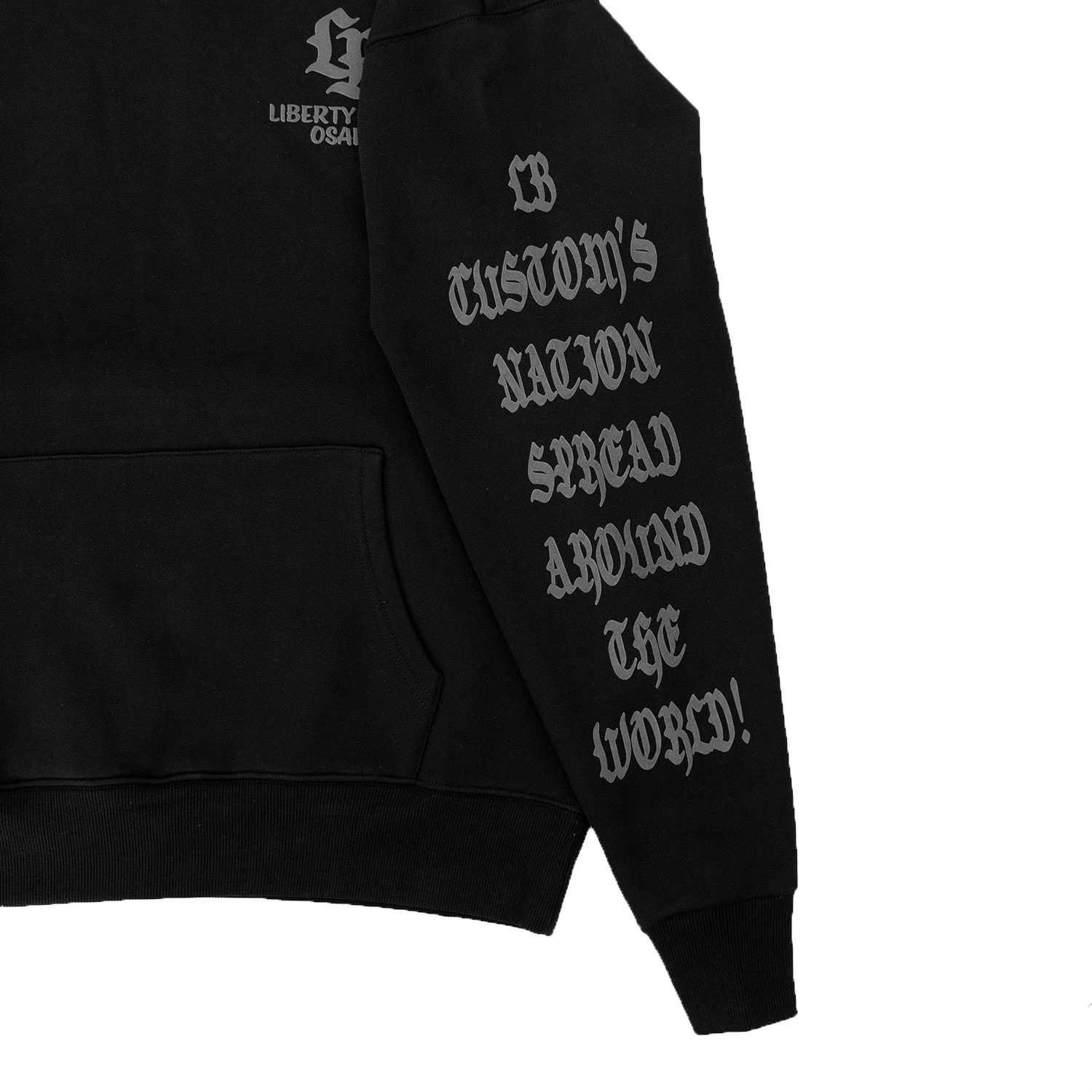 LB Arch Logo 34 Hoodie Black