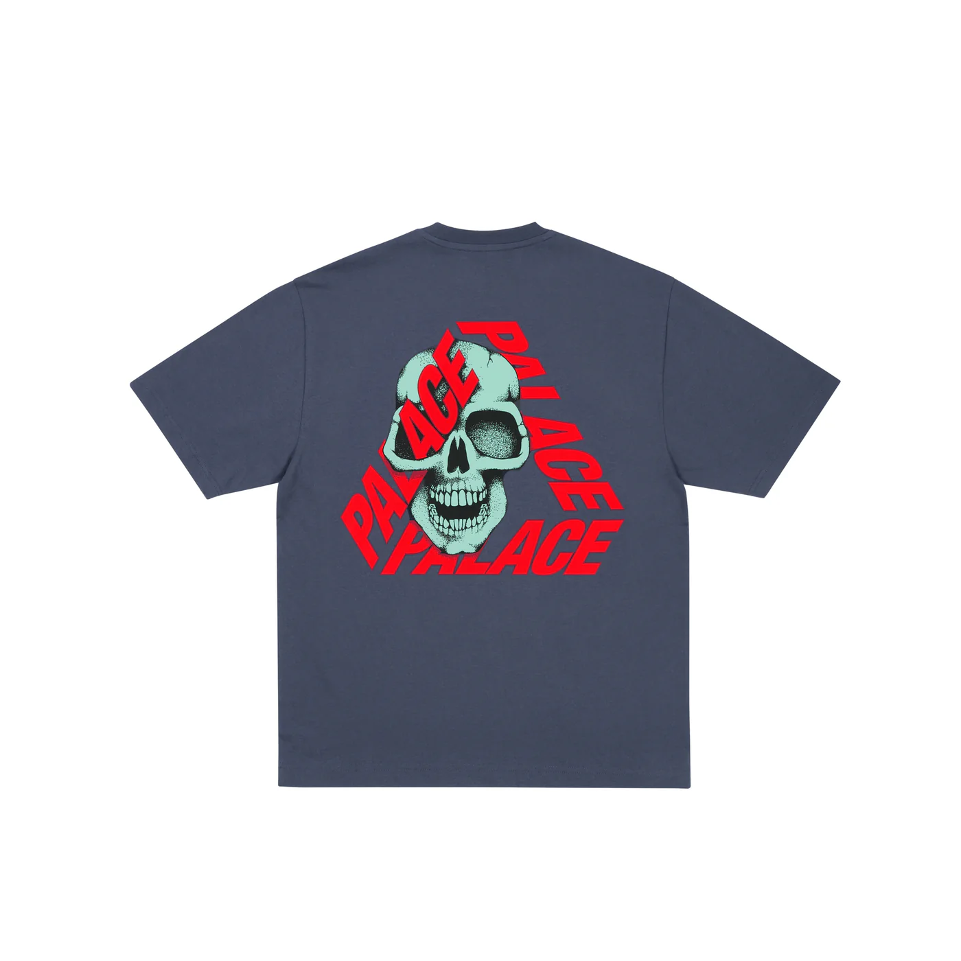 P3 SKULL T-SHIRT NAVY