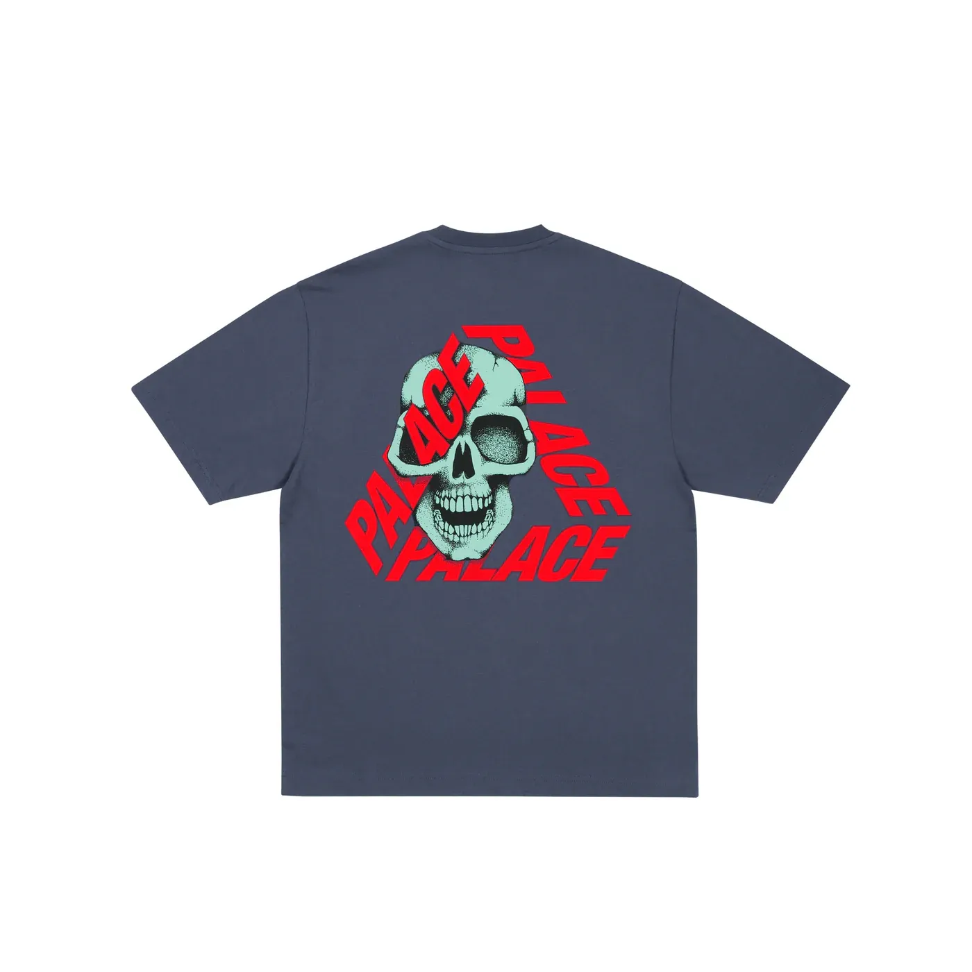 P3 SKULL T-SHIRT NAVY