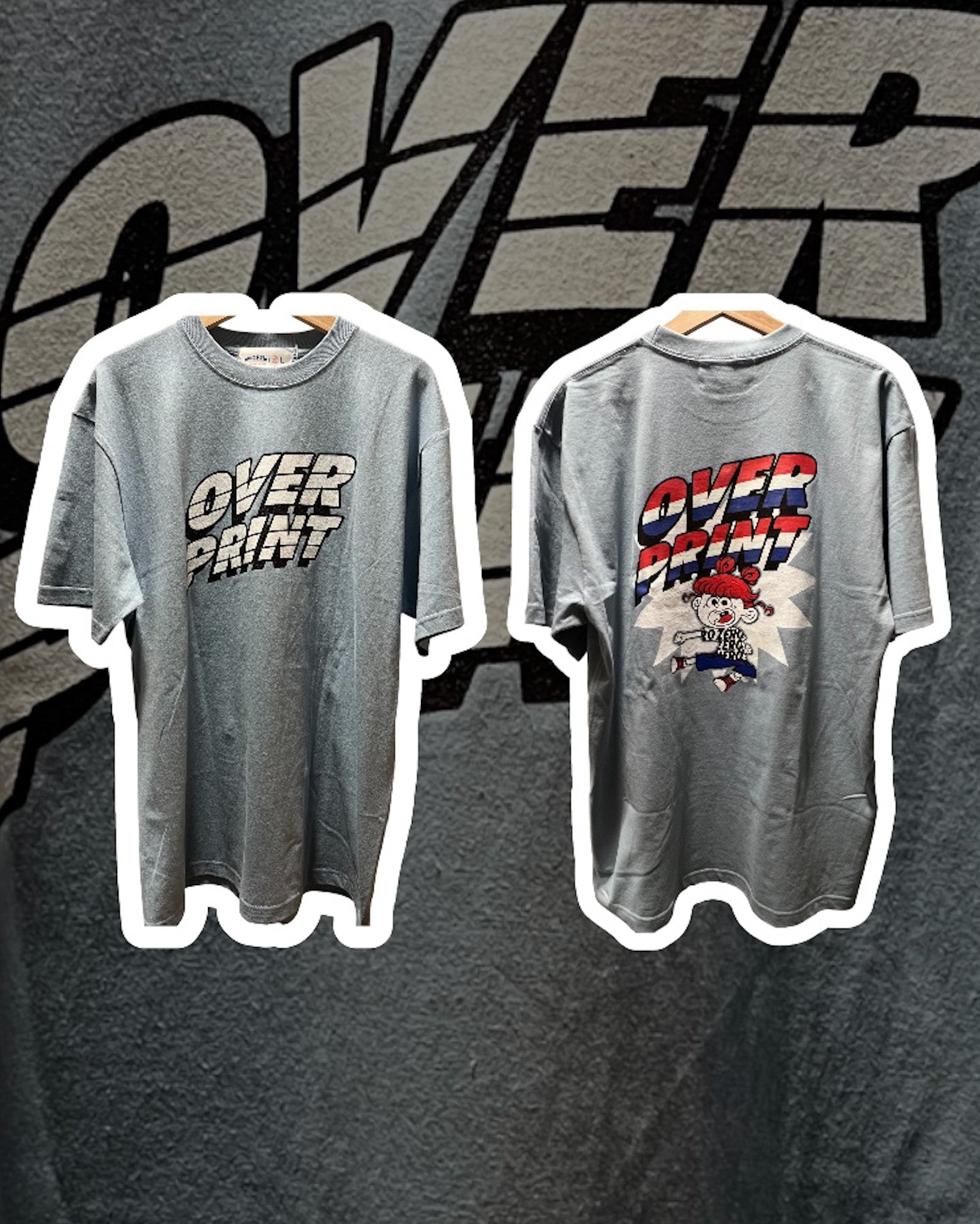 Over print Captain Tee *Glow in the dark {TAIWAN POPUP Limited}