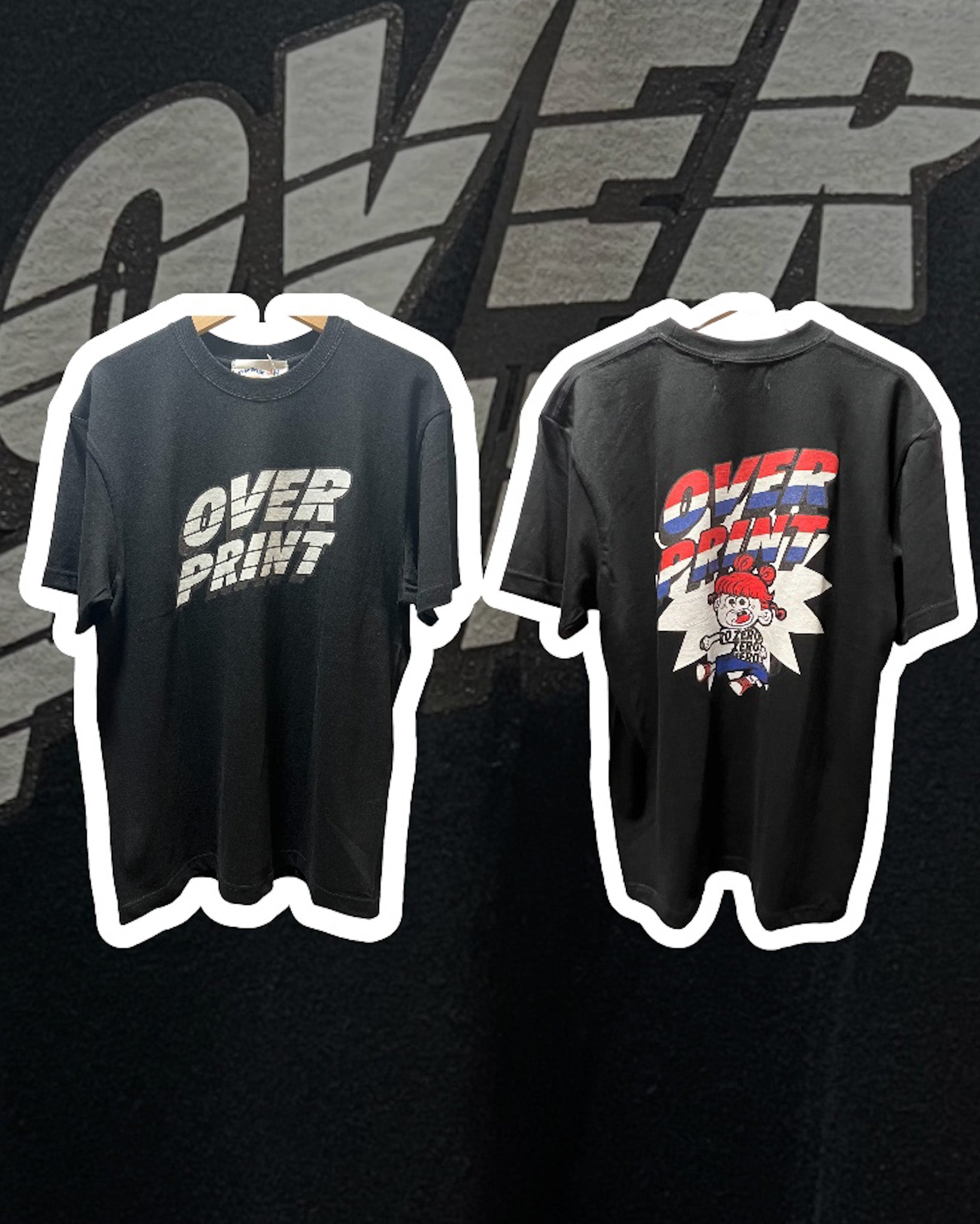 Over print Captain Tee *Glow in the dark {TAIWAN POPUP Limited}