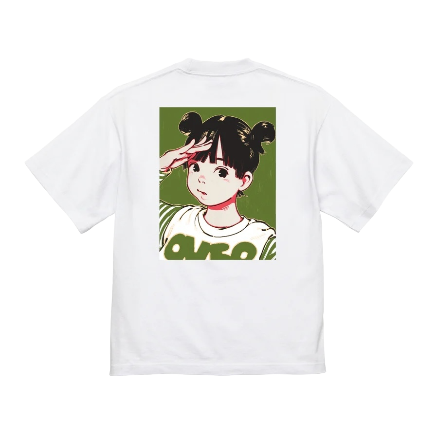 Over print Pop Art Tee Ver:19 (White)