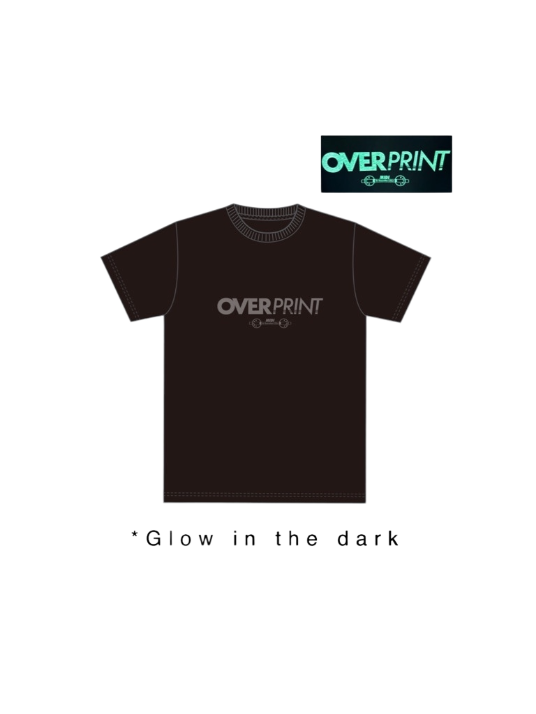 Over print Pop Art Tee Ver:15 (Black) HK Ltd
