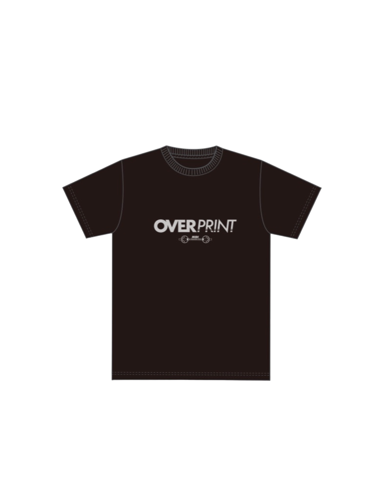 Over print Pop Art Tee Ver:15 (Black) HK Ltd