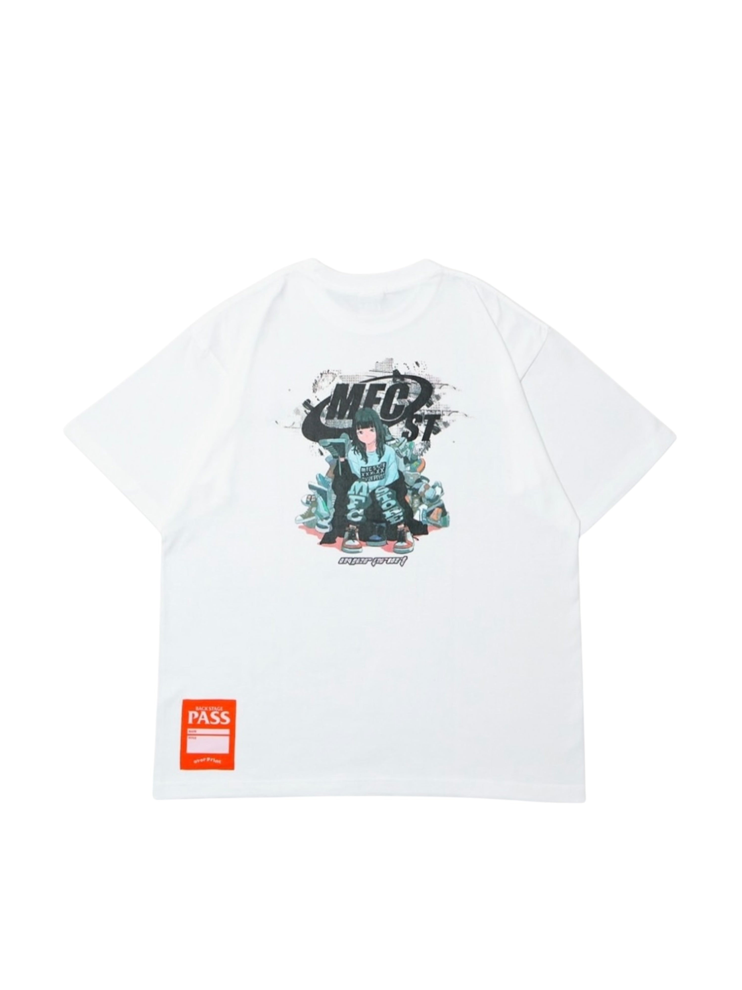 Over Print x MFC Store SNEAKERS Tee