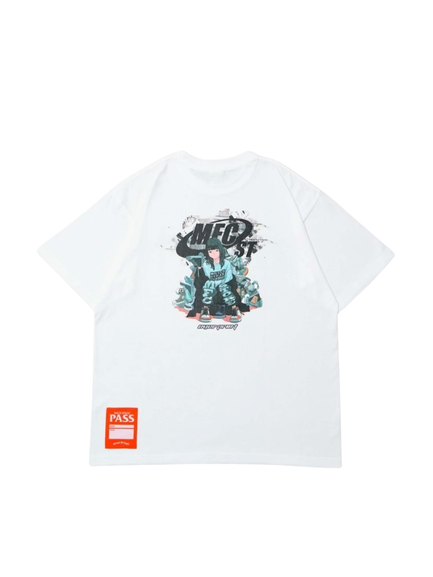 Over Print x MFC Store SNEAKERS Tee