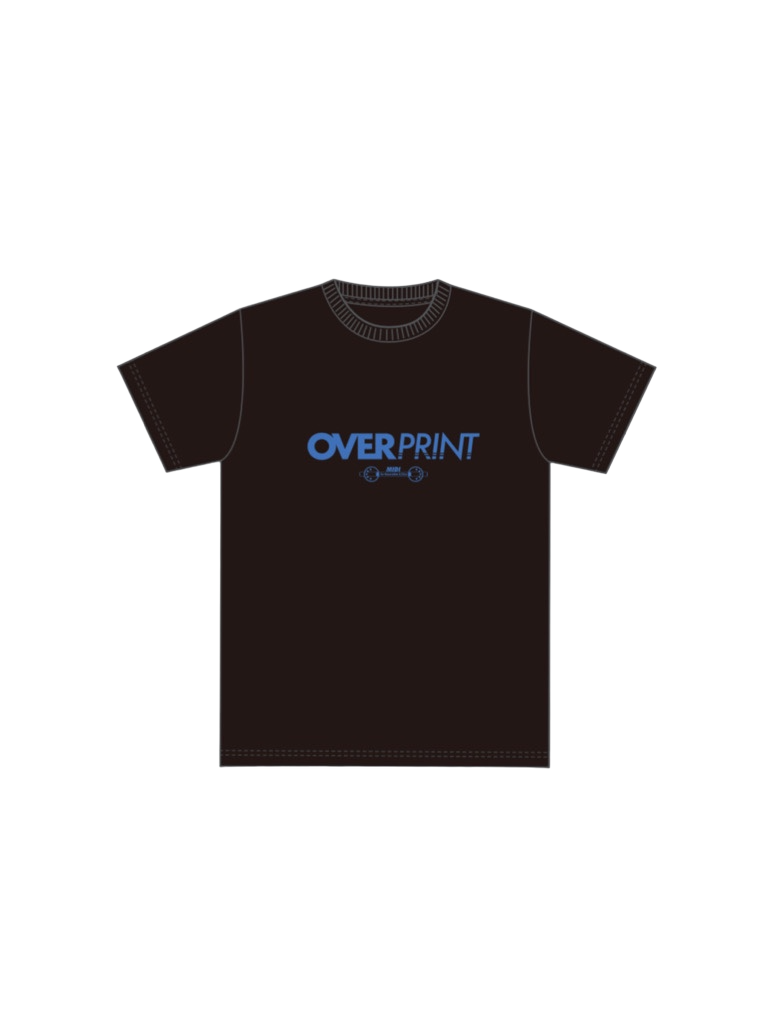 Over print Pop Art Tee Ver:15 (Black) HK Ltd