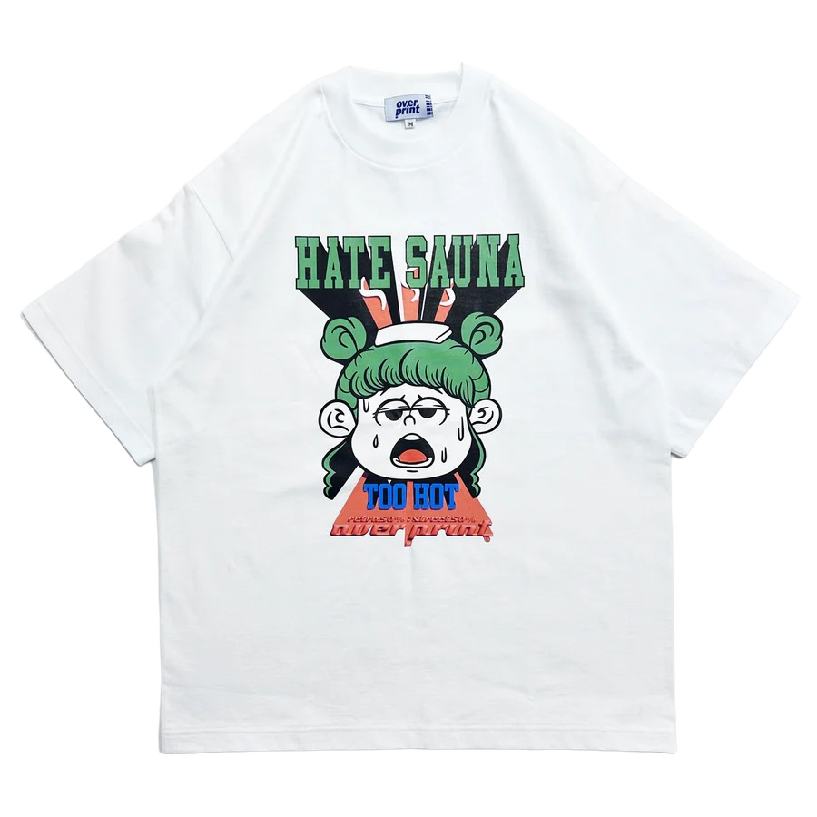 Over print Hate Sauna Tee