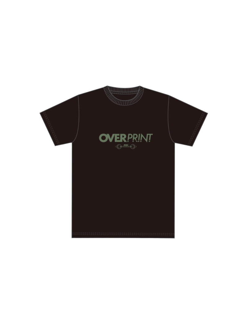 Over print Pop Art Tee Ver:15 (Black) HK Ltd