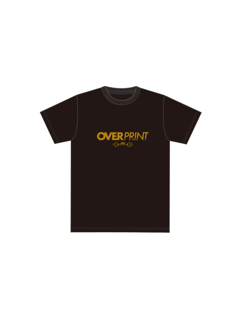 Over print Pop Art Tee Ver:15 (Black) HK Ltd