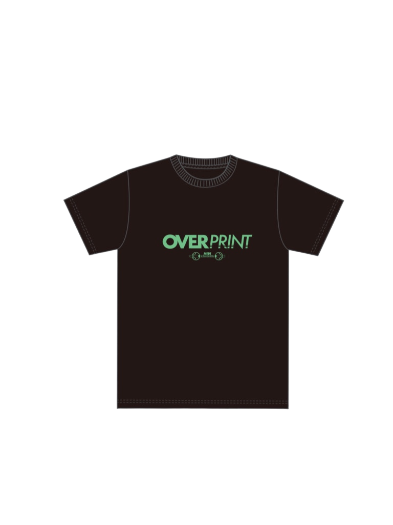 Over print Pop Art Tee Ver:15 (Black) HK Ltd