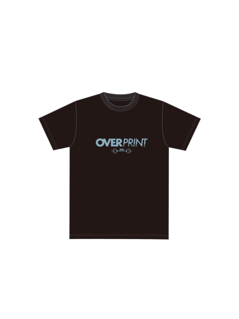 Over print Pop Art Tee Ver:15 (Black) HK Ltd